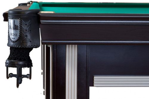 Бильярдный стол для пула "Бронкс-Премиум" (9 футов, ольха, борт ясень, сланец 25мм)
