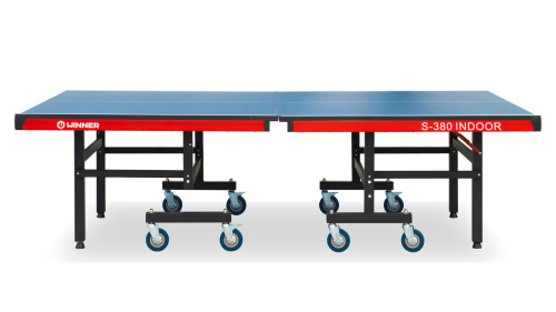 Теннисный стол складной для помещений "Winner S-380 Indoor" (274 Х 152.5 Х 76 см ) с сеткой Y